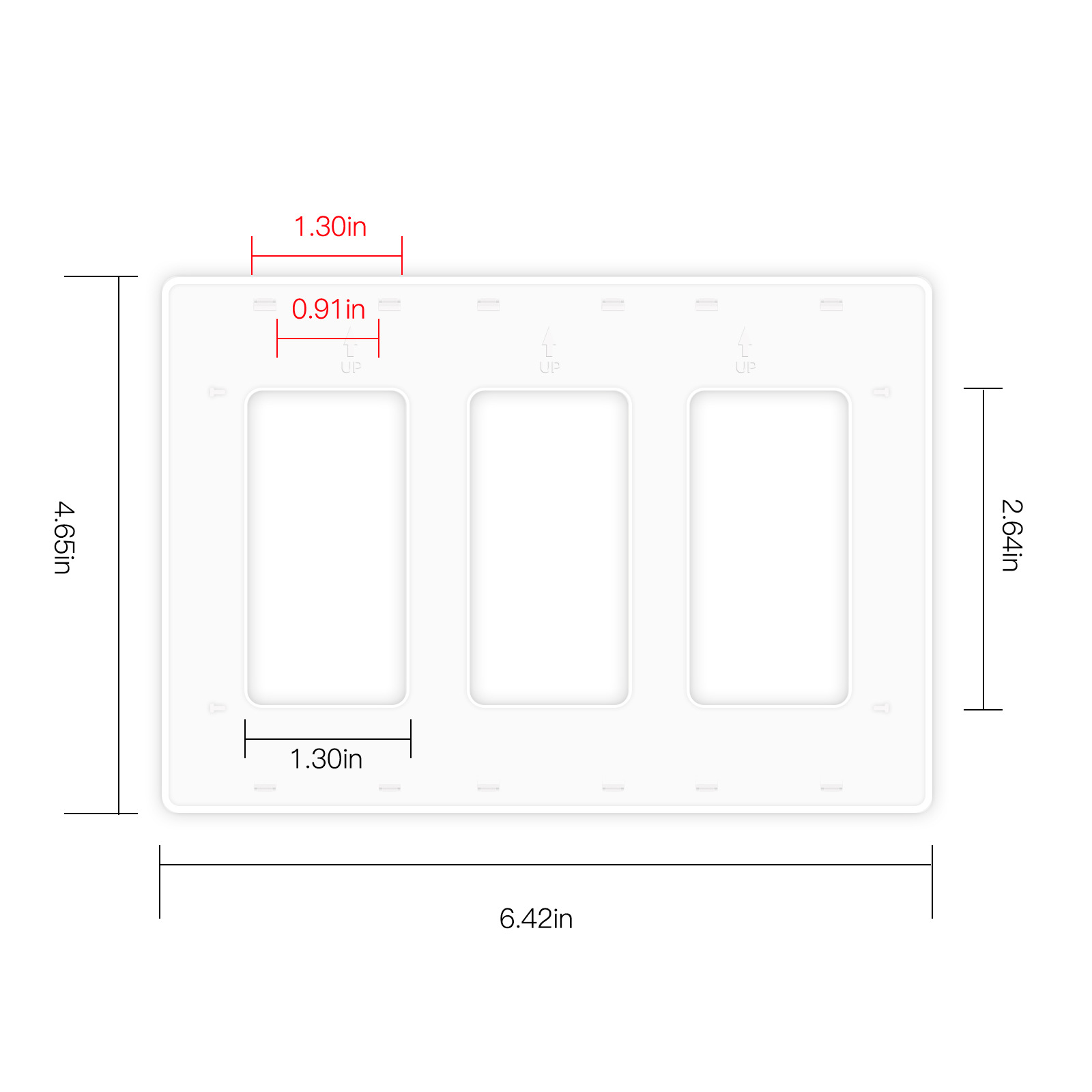 US、EU Type Switch Panel 2/3/4  - Smart Home Improvement のレビューと価格