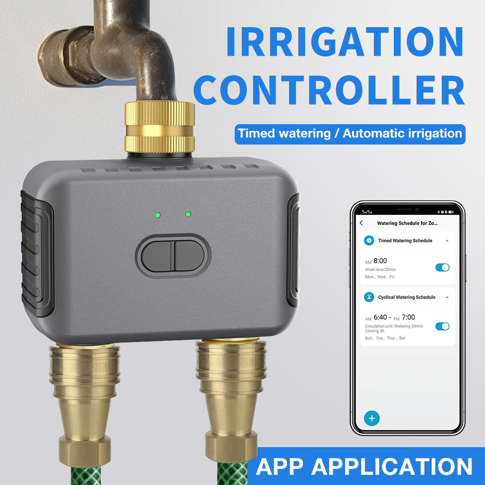 Tuya 2 Zone Watering Timer Gar - Smart Home System のレビューと価格