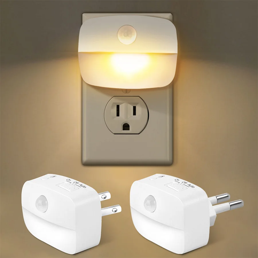 LED Night Light Motion Sensor  - Smart Baby Night Light のレビューと価格