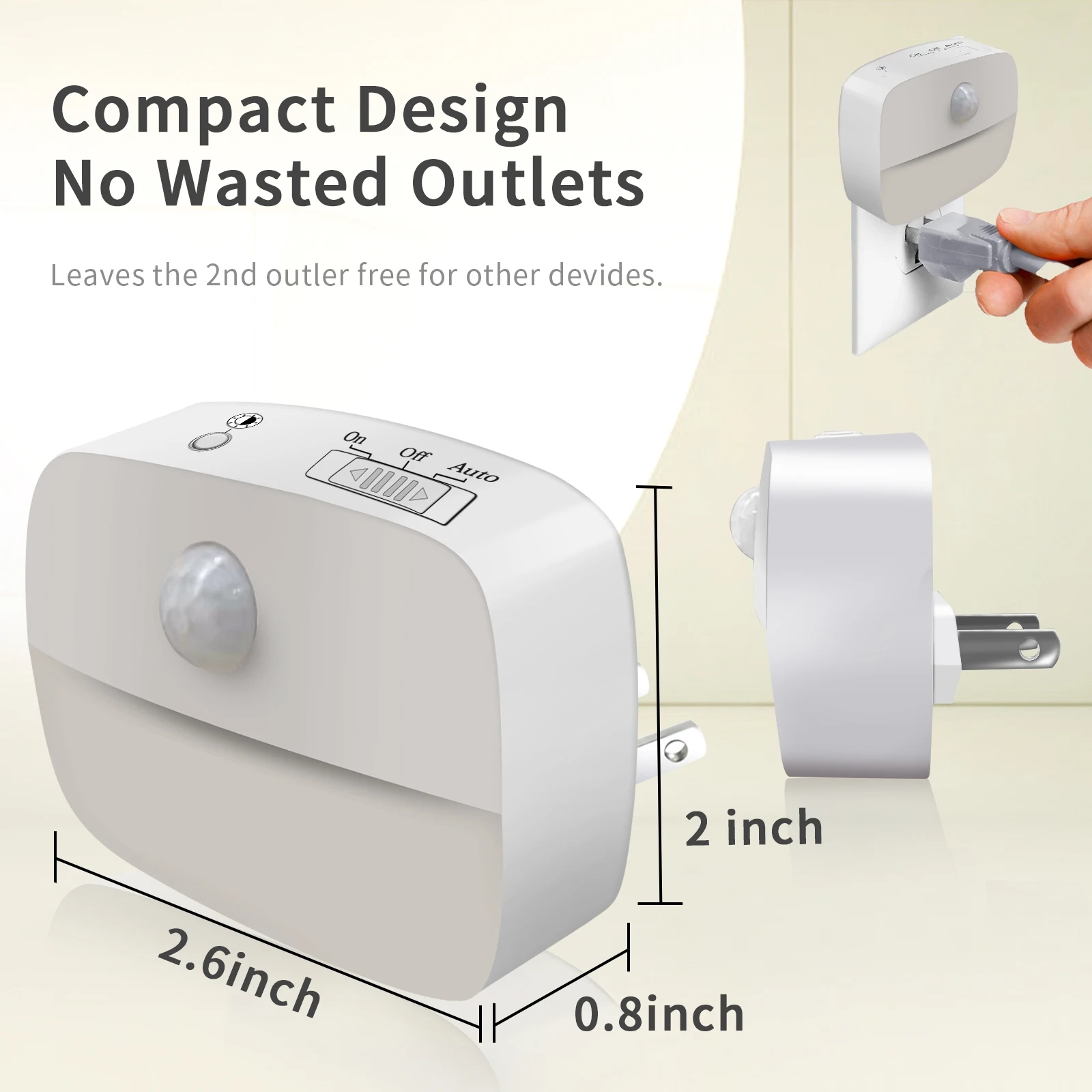 LED Night Light Motion Sensor  - Smart Baby Night Light のレビューと価格