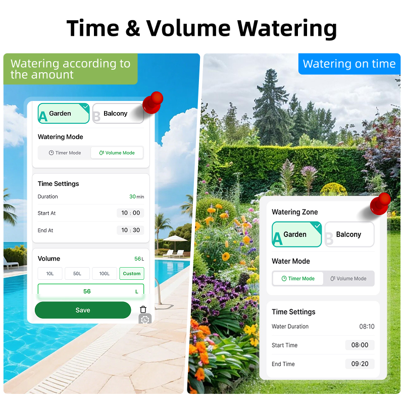 WiFi Water Timer 2 Zone Solar  - Smart Home System のレビューと価格