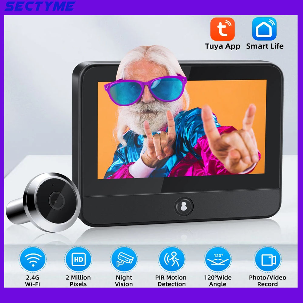 4.3 Inch Tuya Smart Home WiFi  - Smart Home Video Doorphone Ezviz のレビューと価格