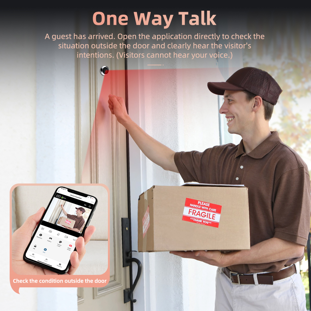 4.3 Inch Tuya Smart Home WiFi  - Smart Home Video Doorphone Ezviz のレビューと価格
