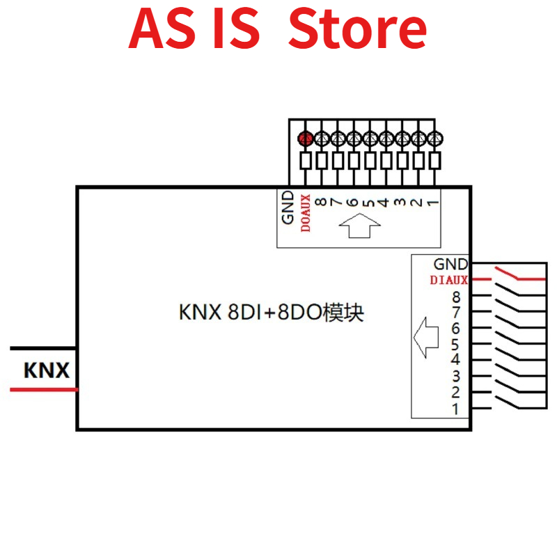 Smart Home KNX I/O Module - 8  - Smart Home Knx のレビューと価格